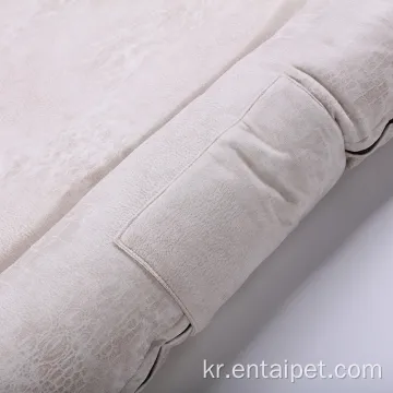 강아지 탈착식 패드 세척 가능한 개 침대 기본 매트